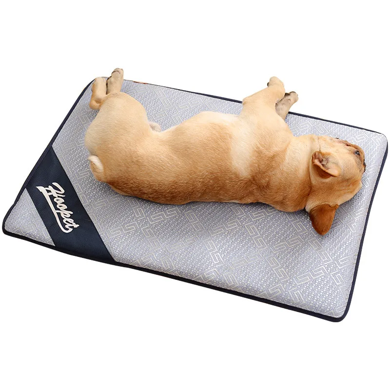 Hoopet Pet Dog Summer Cooling Mat Floor Mats Rattan Sleeping Bed Cold Pad Ice Cushion Anti Damp Foam 4 Sizes |