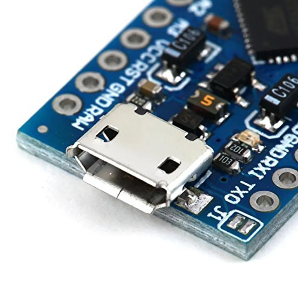 Микроконтроллер 5 в Ide Micro Usb Pro Development Board совместимый с Arduino микро последовательное