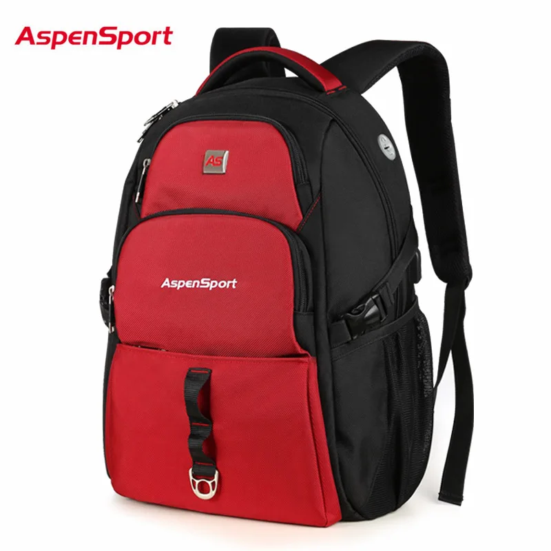 AspenSport рюкзаки для мужчин с usb зарядкой и противоугонные рюкзаки для ноутбука мужские водонепроницаемые сумки подходят под 17 дюймов