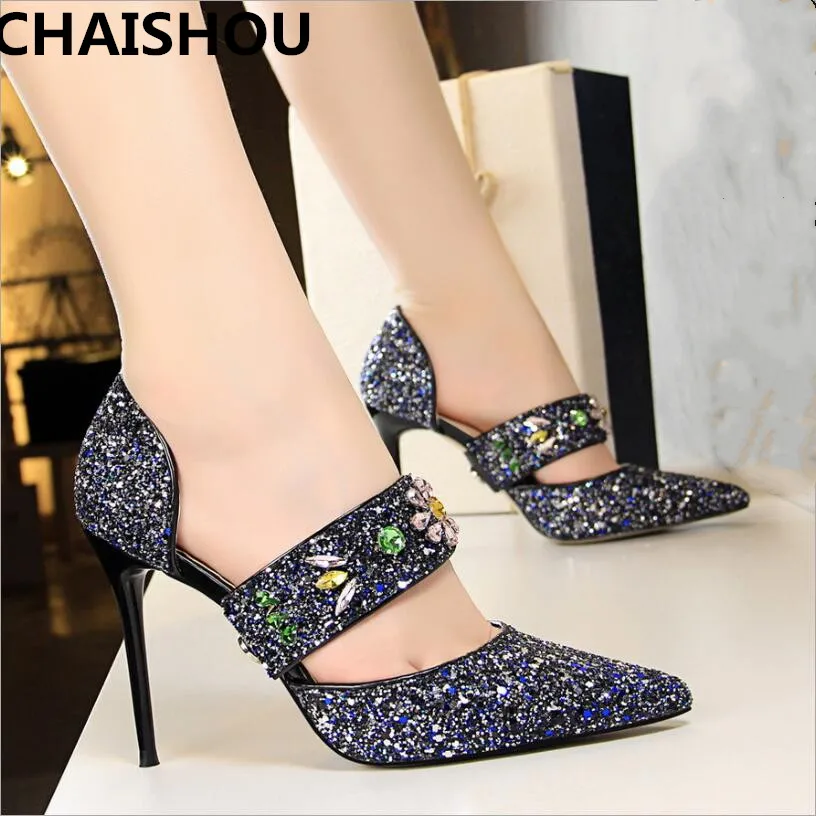 CHAISHOU/2019 г. женские туфли лодочки модные на высоком каблуке пикантные новые