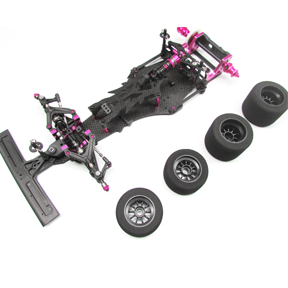 CN CR F113P Carbon Fiber 1/10 2WD Electric F1 Racing Power On Road RC Car Kit рама шасси без электрических деталей