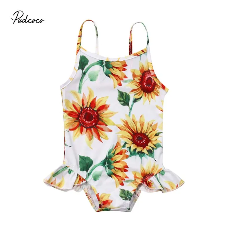 2019 брендовая одежда для новорожденных детей маленьких девочек купальник с