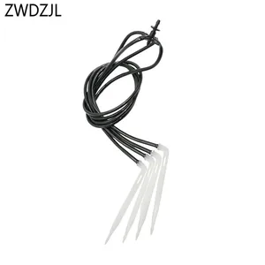 Система капельного орошения для теплицы, 4-сторонний белый излучатель капельного орошения, Микросистема капельного орошения для сада, 1 комплект