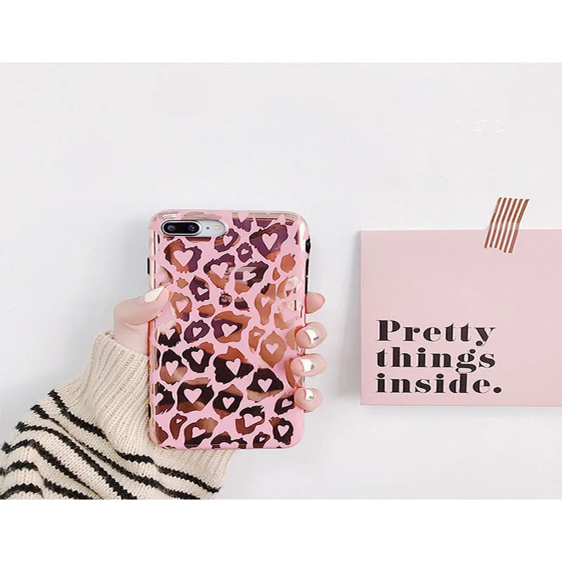 Популярный золотой Леопардовый принт для 8plus aplex Mobile PhoneCase XS Max/XR/iPhoneX/7 p/6