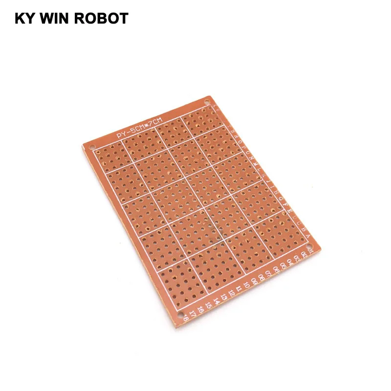 10 шт. 5*7 см PCB 5x7 5 7 DIY Прототип бумаги универсальная плата желтая | Обустройство