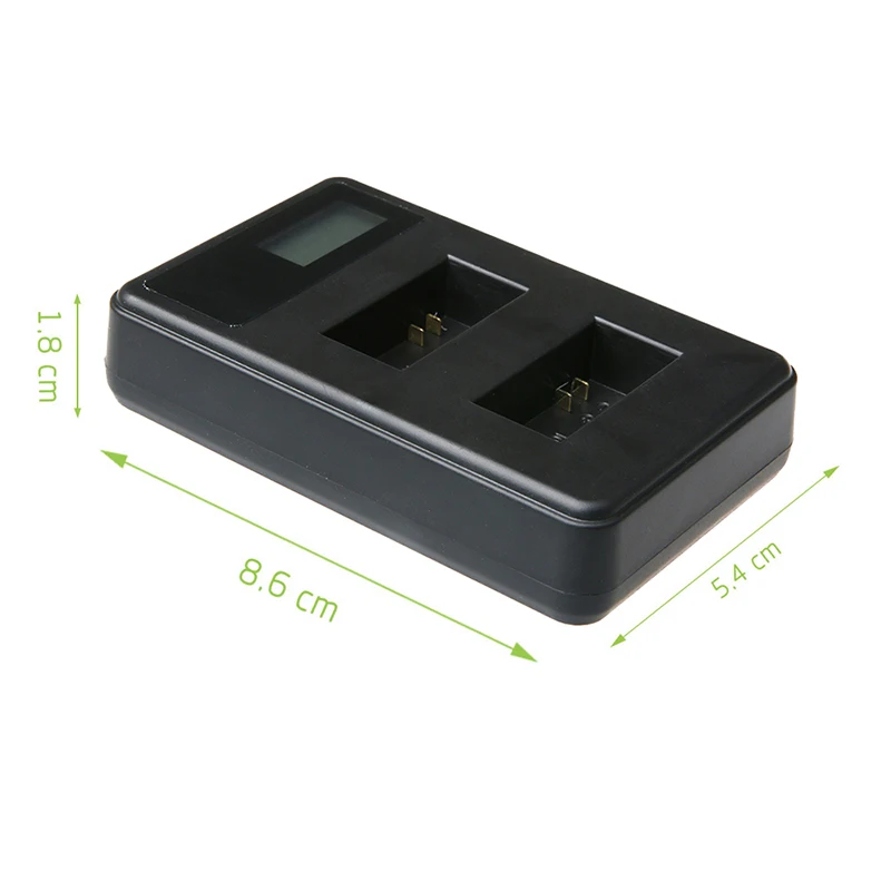3.7V 1680mAh Hero 3 bateria Battery + LED USB Dual Charger For Gopro Go pro Session 4K Action Sport Camera Accessories | Электроника
