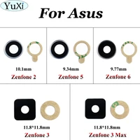 yuxi rear back camera glass lens cover for asus zenfone 2 ze550ml ze551ml zenfone 5 6 3 ze520 ze552 for zenfone 3 max zc553kl