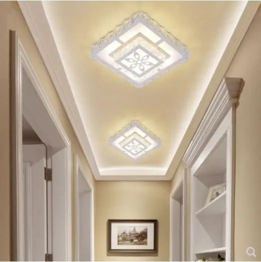 Освещение для прохода лампа прихожей входная квадраты освещение встраиваемая