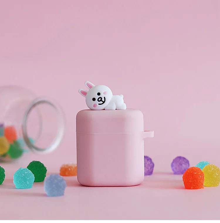 style 1 Милый силиконовый чехол для наушников для Honor FlyPods/Honor FlyPods Pro/huawei FreeBuds 2 Pro защитный чехол для зарядного устройства - Цвет: style 1
