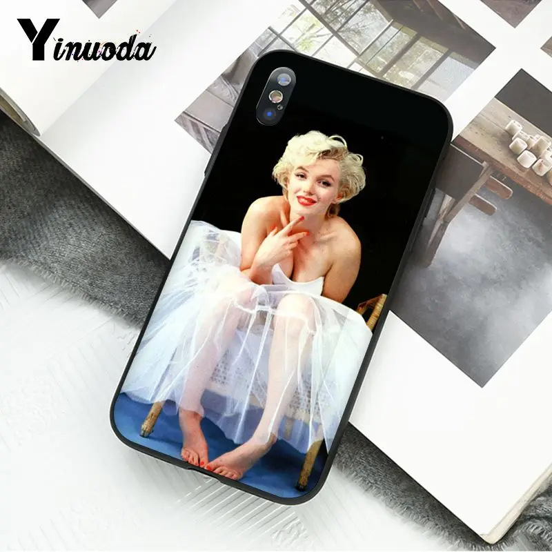 Сексуальная девушка Мэрилин Монро Чехол для мобильного телефона iphone 12 11 Pro Max 8 7 6 6S
