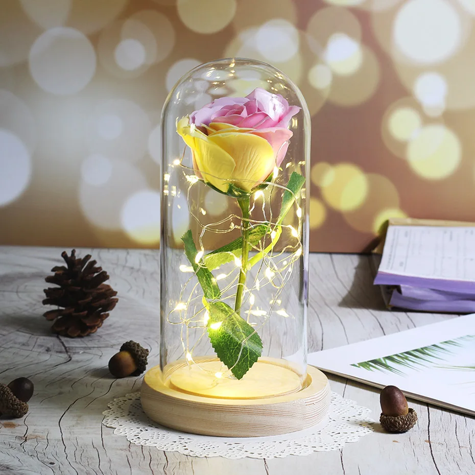 Красочные консервационные розы подарки на день рождения для подруг и матерей