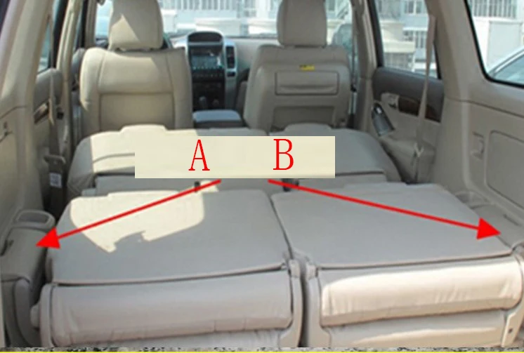 Накладка на заднее боковое сиденье для Toyota Prado LC120 2002 2009 год|Лепнина интерьера| |