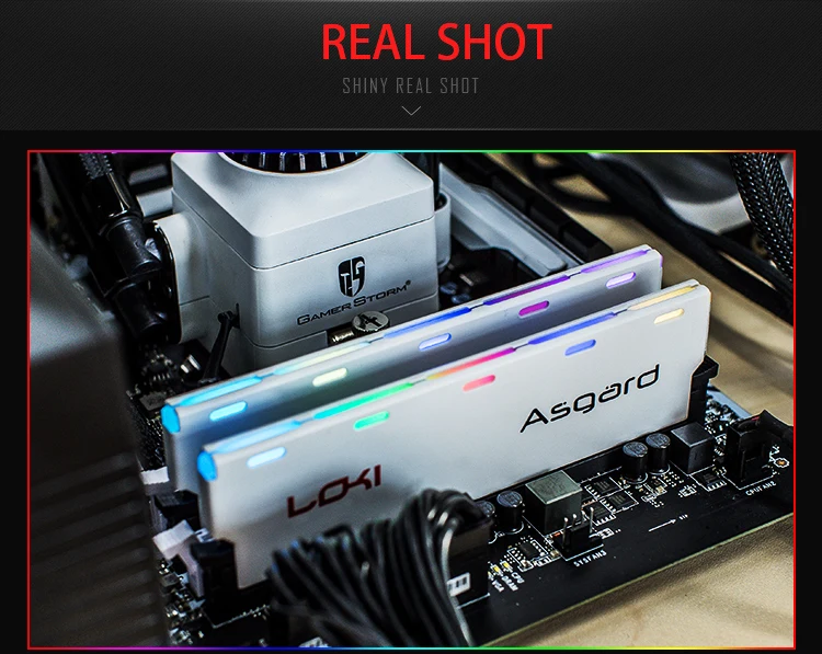 Asgard Loki w1 серия DDR4 8gbx2 3000 МГц RGB ram для игр настольный Память ram dimm