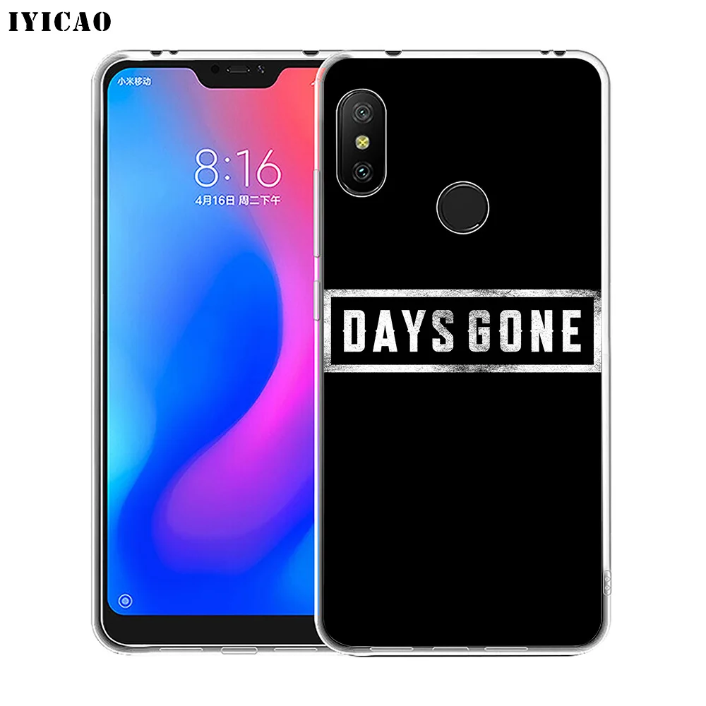 Мягкий силиконовый чехол IYICAO Days Gone для телефона Xiaomi Redmi 4A 5A 6A Note 7 6 5 Pro Plus 4X Prime