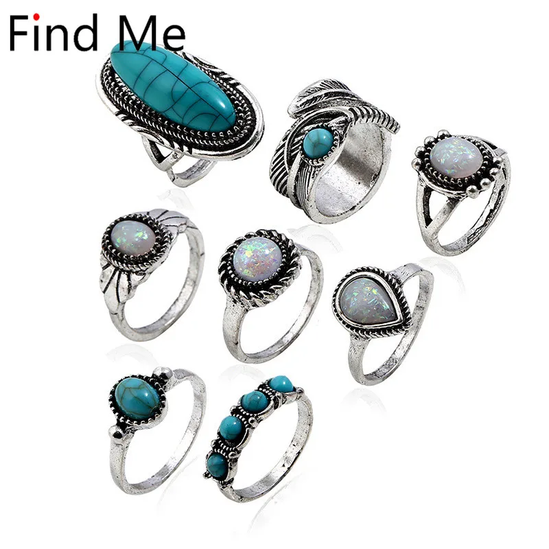 Женское Винтажное кольцо в стиле бохо Find Me уникальный резной старинный