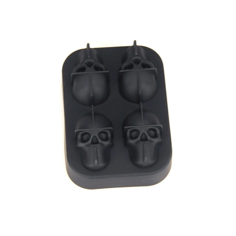 Кубик льда форма черепа шоколада для мороженого сделай сам инструмент виски вина