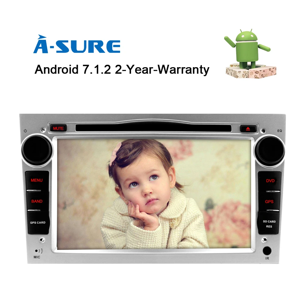 A Sure Android 7 1 Quad процессор DAB + RDS 4G wifi Радио DVD gps для Opel Astra H Corsa Vivaro Meriva Zafira B Omega