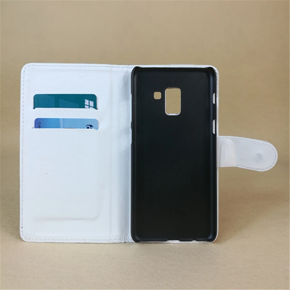 Новый дизайнерский чехол-бумажник с откидной крышкой и подставкой для Samsung A5 2018