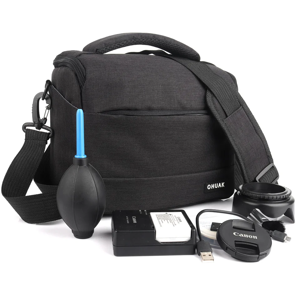 Сумка на плечо для DSLR камеры рюкзак фотосъемки чехол Canon 1300D 700D 200D 60D Nikon D3400 P900 D7200
