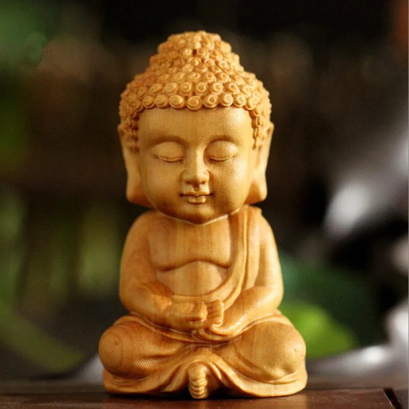 WSHYUFEI брошюра ручка для украшения статуя Будды Sakyamuni Maitreya Guanyin подарок ручной