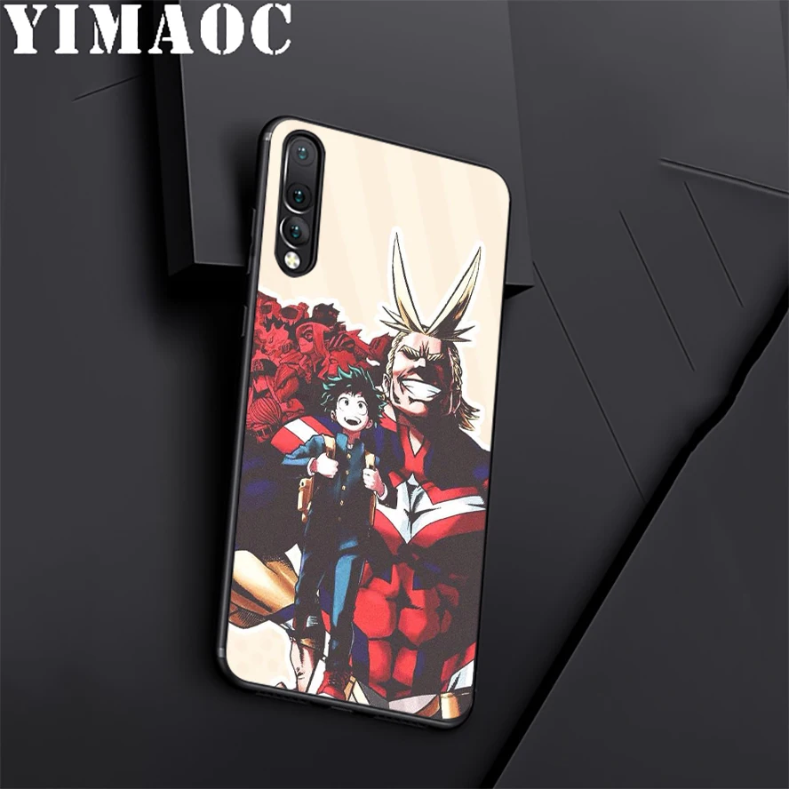 YIMAOC My Hero Academy 3 мягкий силиконовый чехол для huawei Honor mate 10 P20 P10 P9 P8 P Smart Y6 6A 7A 7X 7C Lite Pro