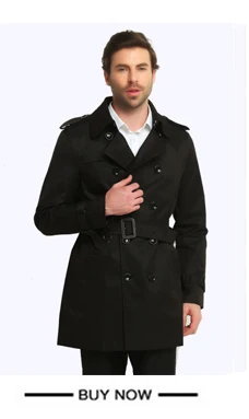 Holyrising, S-6XL, длинный Тренч, мужской, классический, модный, британский, для досуга, приталенный, ветровка, двубортный, однотонный, бежевый, ветровка