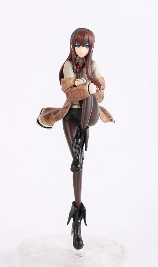 Экшн фигурка из ПВХ 9 дюймов классная Gate Makise Kurisu масштаб 1/8 Коллекционная модель