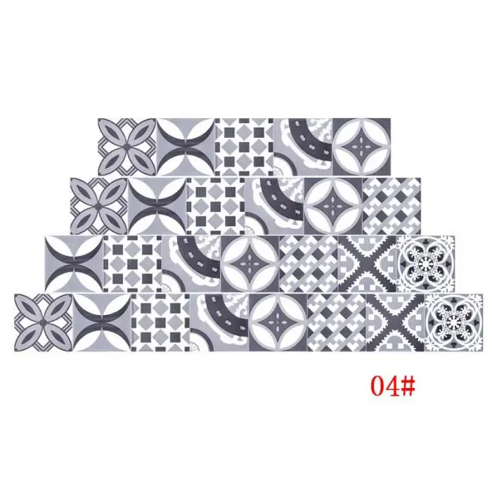Для гостиной, спальни, кухни, 20*500 см, модная керамическая плитка, наклейка, самоклеющаяся, водонепроницаемая, 3D наклейки на пол, на стену@ L