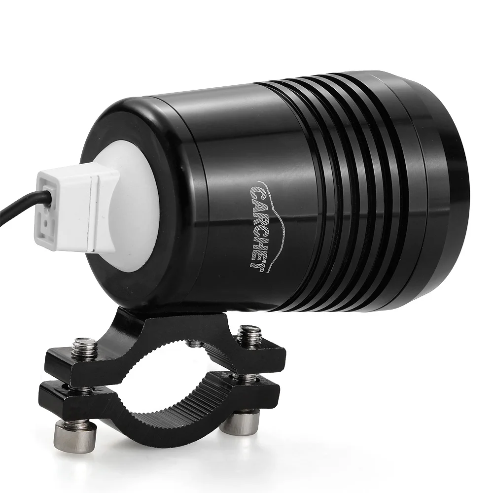 CARCHET Spot противотуманная фара для мотоцикла Honda Yamaha Suzuki KTM Ducati Harley 30 Вт DC10 30V CREE U2