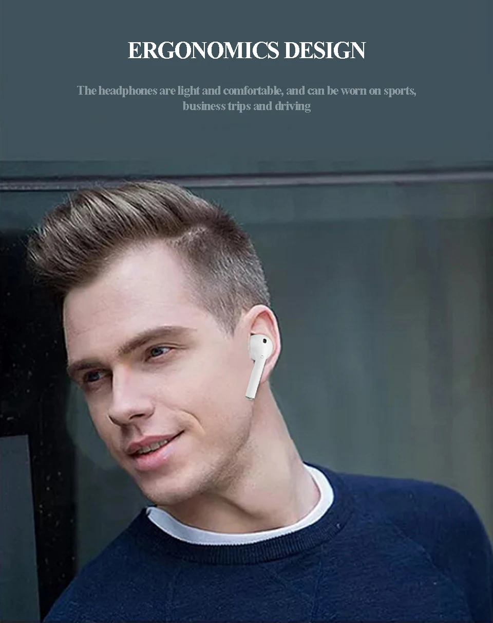 Volemer XT6 TWS bluetooth наушники со смартфоном Беспроводная зарядка + 5200 мАч зарядное