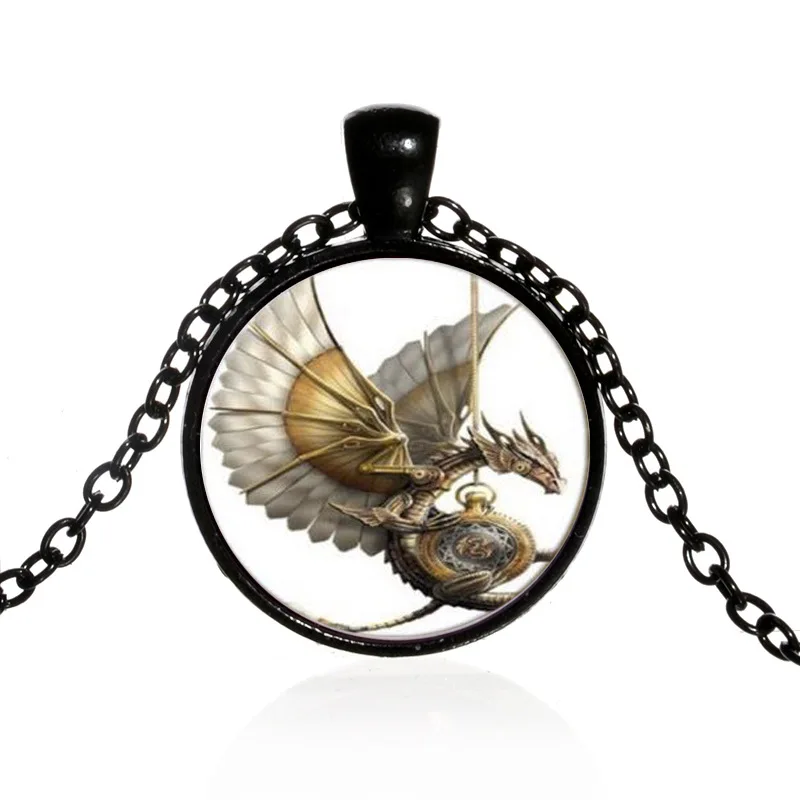 Женское Ожерелье с драконом Pterosaur ювелирные изделия ручной работы цепочки