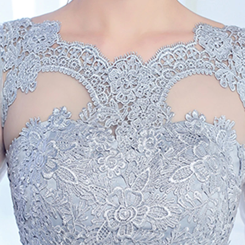 DongCMY 2021 Новое поступление Vestido Формальное длинное кружевное элегантное платье