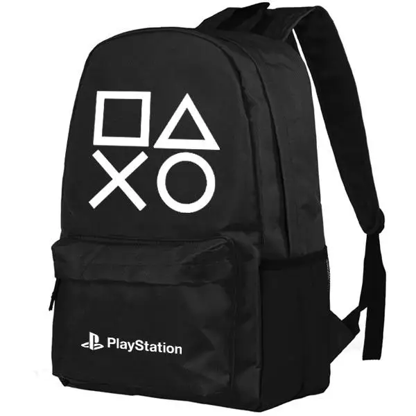 Аниме игровой рюкзак playstation школьные сумки рюкзаки для девочек подростков Женская Студенческая сумка для книг мужская сумка для путешествий Подарок - Цвет: 1