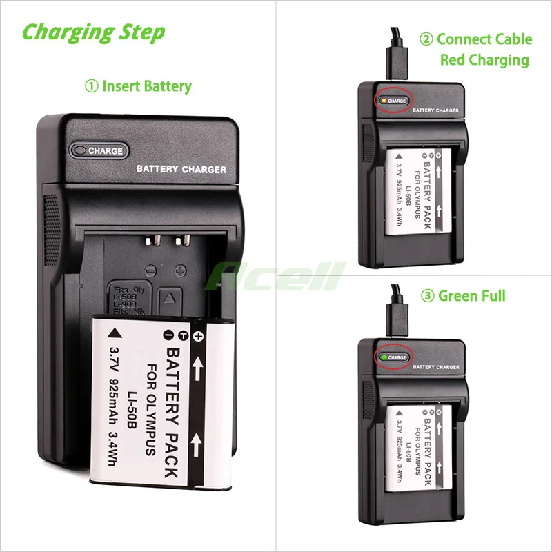 Зарядное устройство USB для Nikon COOLPIX S5100 S4000 S3000 S700 S600 S570 S520 S500 S230 S220 S210 S203 S200 S80