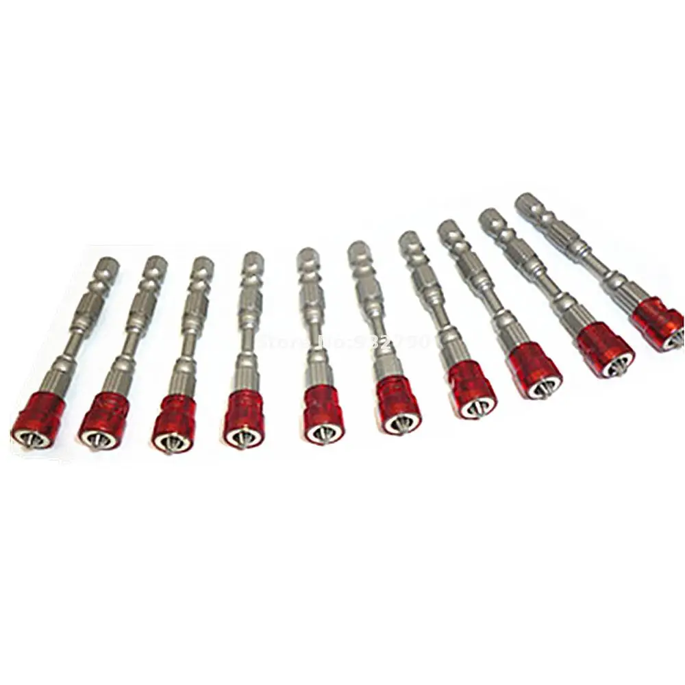 Отвертка Ph2 10 шт. Магнитная отвертка для гипсокартона 65 мм|screwdriver bits ph2|phillips bitsmagnetic