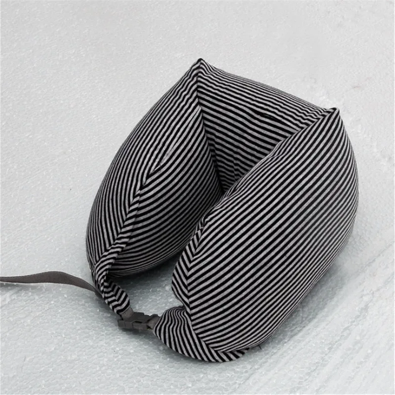 U-образная подушка для путешествий шеи хлопковые подушки массажер наноматериал