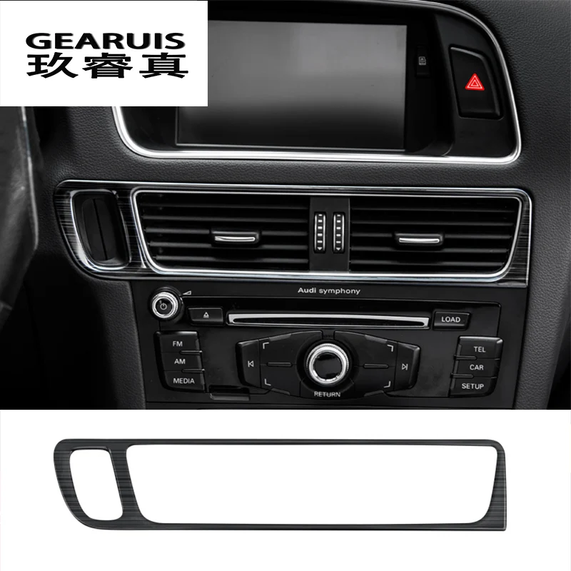 Наклейки из нержавеющей стали для стайлинга автомобиля внутренняя отделка