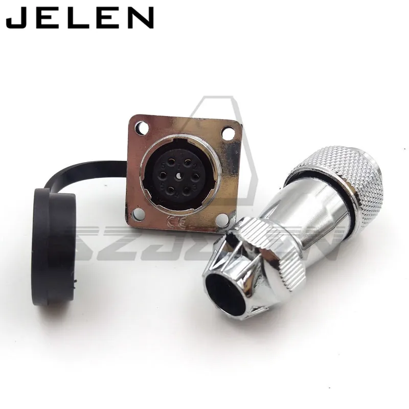 Ws16 водонепроницаемый и пыленепроницаемый Разъем 6 контактный разъем гнездо