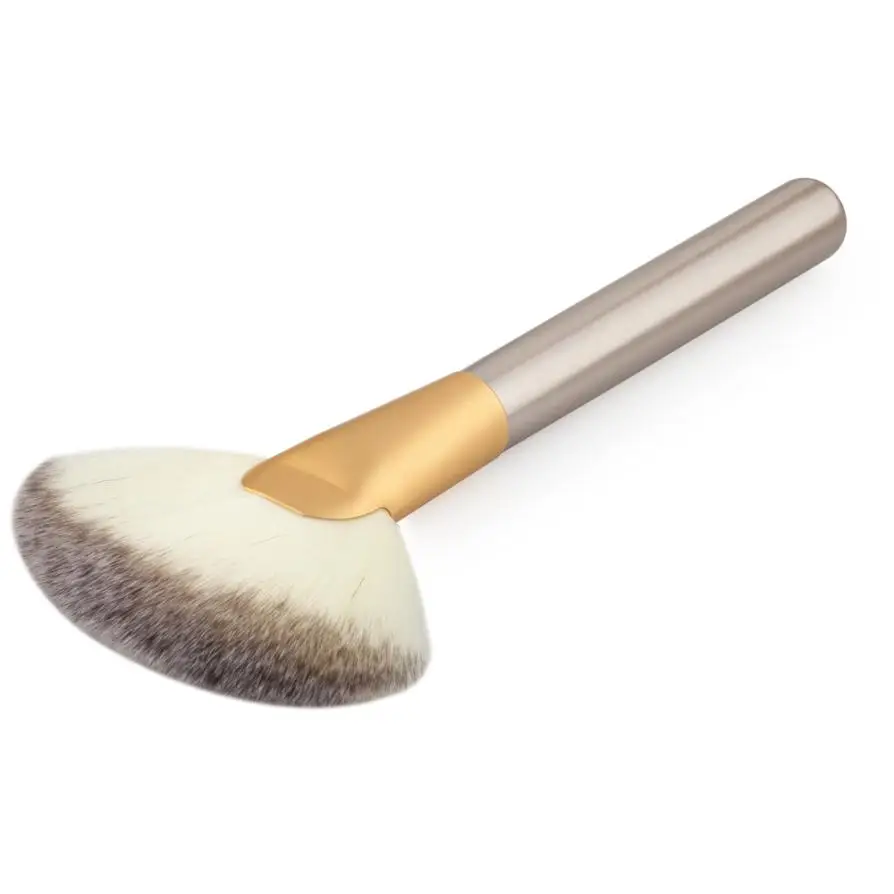 Красивая и стильная легко переносить макияж большой веер козья шерсть румяна