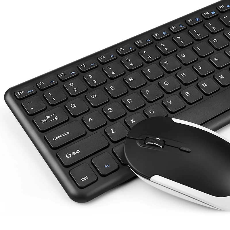 Беспроводная USB клавиатура 2 4G мышь комбинированная эргономичная оптическая