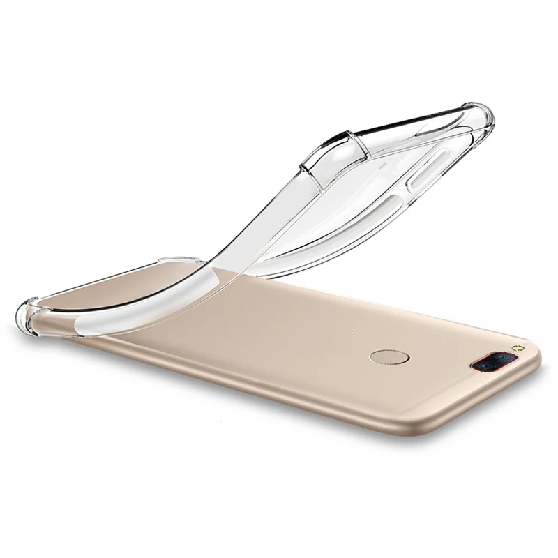 Чехол для Nubia Z17 Mini, мягкий прозрачный чехол из ТПУ с подушкой безопасности, чехол для телефона s для Nubia Z 17 Mini Z17Mini, задняя крышка