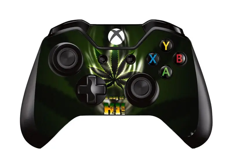Виниловая наклейка для microsoft Xbox One контроллер наклейка защитный чехол для джойстика - Цвет: 7