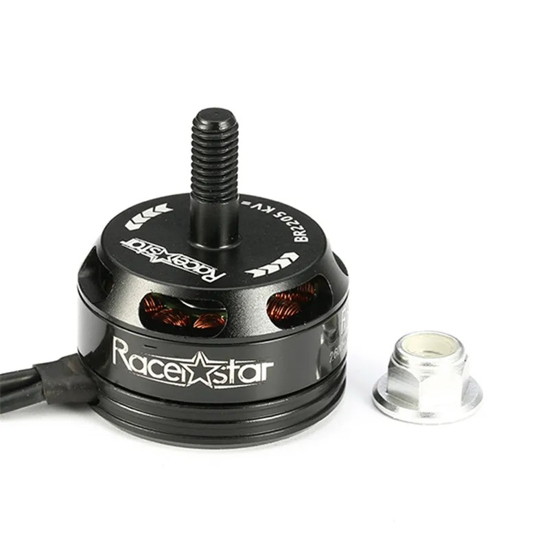 Новое поступление Racerstar Racing Edition 2205 BR2205 2600KV 2-4S бесщеточный двигатель CW/CCW черный