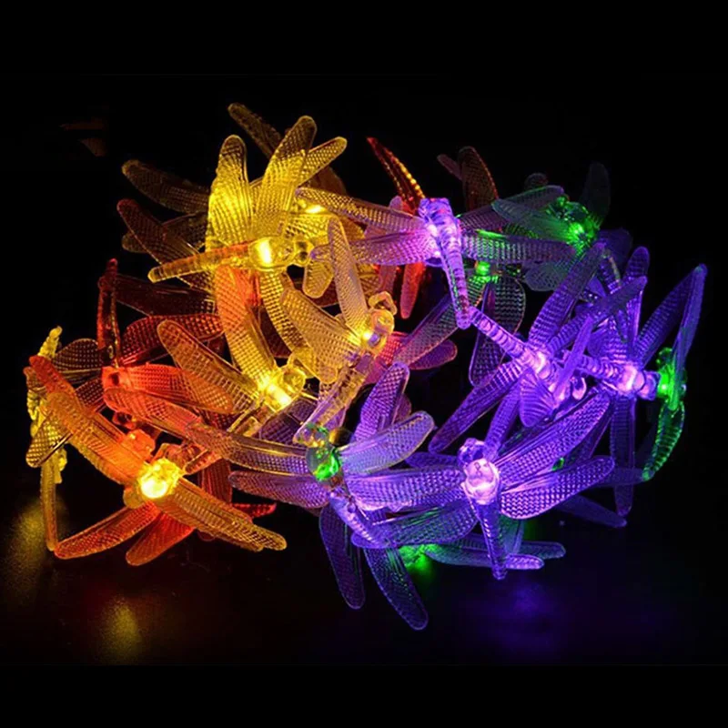 Светодиодный светильник на солнечной батарее 6 м 30 светодиодов|light green wedding