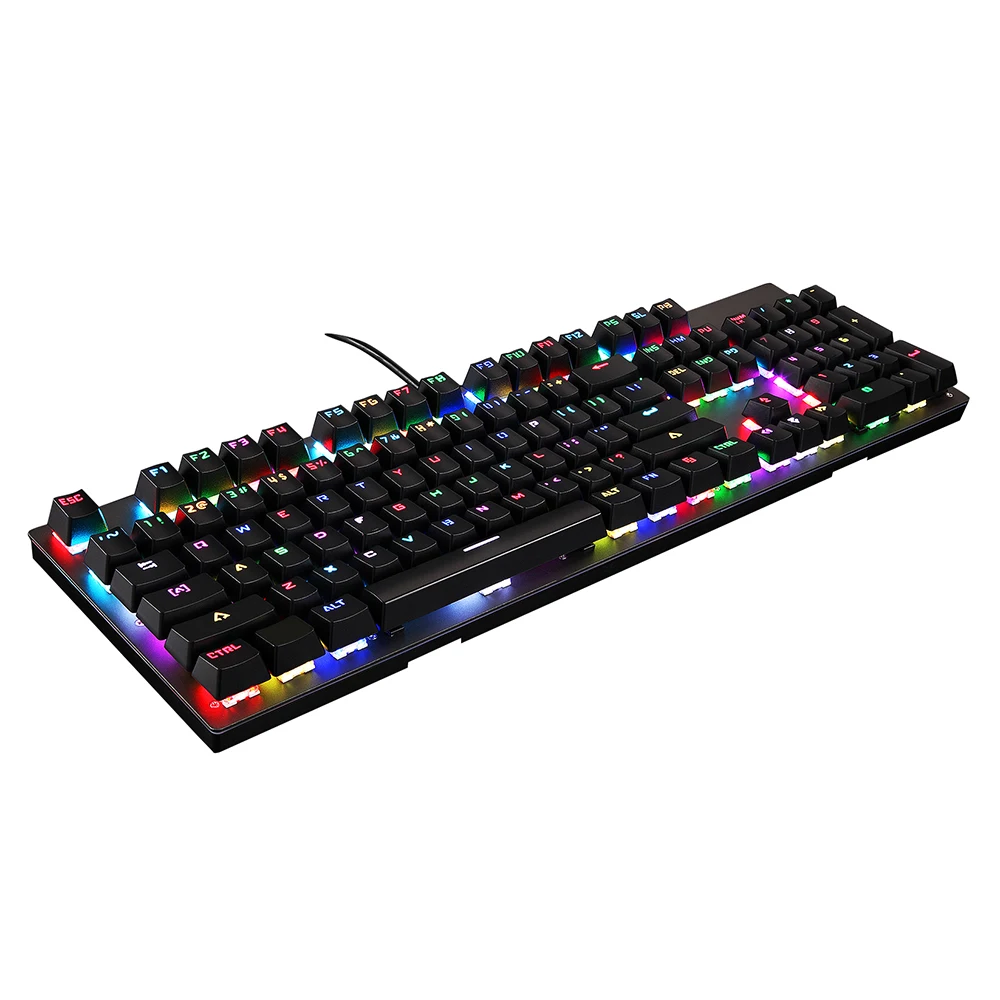 Motospeed CK89 NKRO механическая клавиатура Kailh Box Switch USB Проводная настоящая RGB подсветка