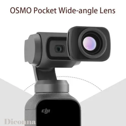 Магнитный широкоугольный объектив камеры верхний для DJI OSMO портативные Фильтры