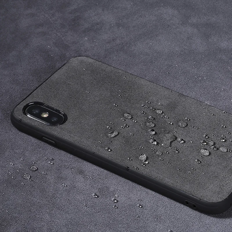 Бренд JUNDONG полностью сделанный из натурального меха чехол для телефона iphone 6