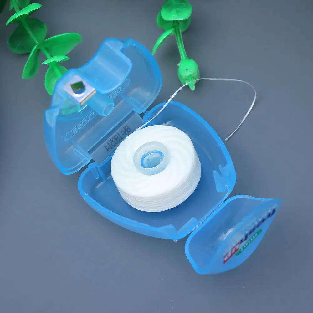 

50m Mint Fragrance Dental Floss Portable Boxed Teeth Floss Daily Use Teeth Cleaning Tool Dental Interdental Brush Oral Care Item