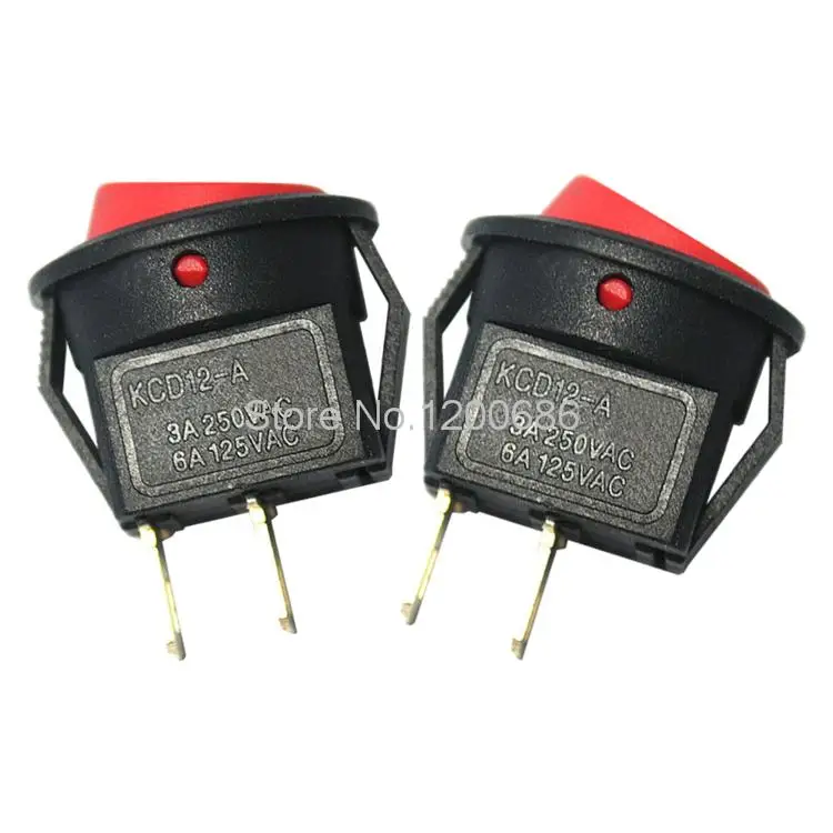 

Rocker Switch Rocker Round Switch Small Round Red Button