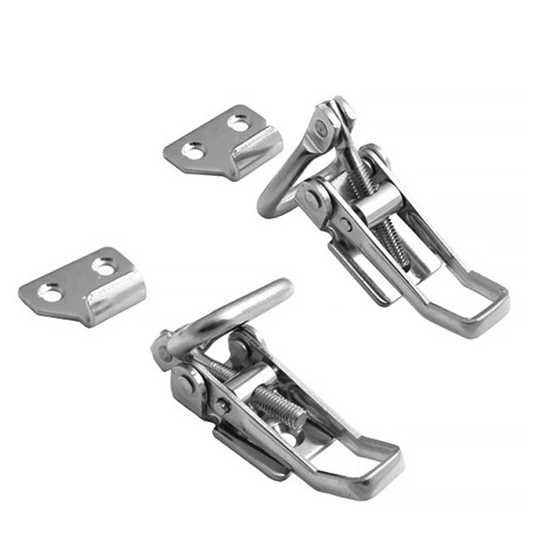 2 шт. 304 Нержавеющая сталь Регулируемая застёжка тогл с монтажными отверстиями